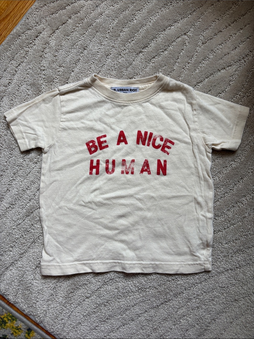 Sub_urban Riot Be A Nice Human T Shirt